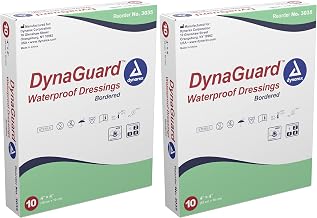 Dynarex Xeroform Petrolatum Medicated Fine Mesh Gauze Dressing for Wound Care, 25 Count (Pack of 2)