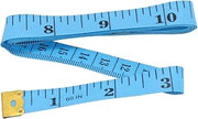 Retractable Body Tape Measure 60in Dual Scale Accurate