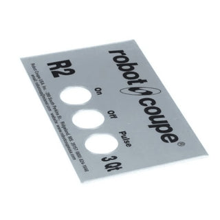 Robot Coupe 407669 Front Data Plate - Default Title