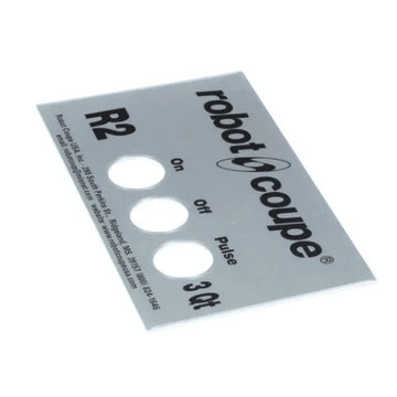 Robot Coupe 407669 Front Data Plate - Default Title