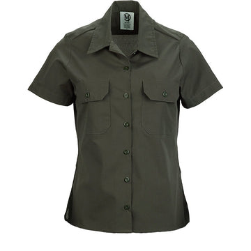 Mercer Culinary Metro Edge Brewer Shirt, Green - M