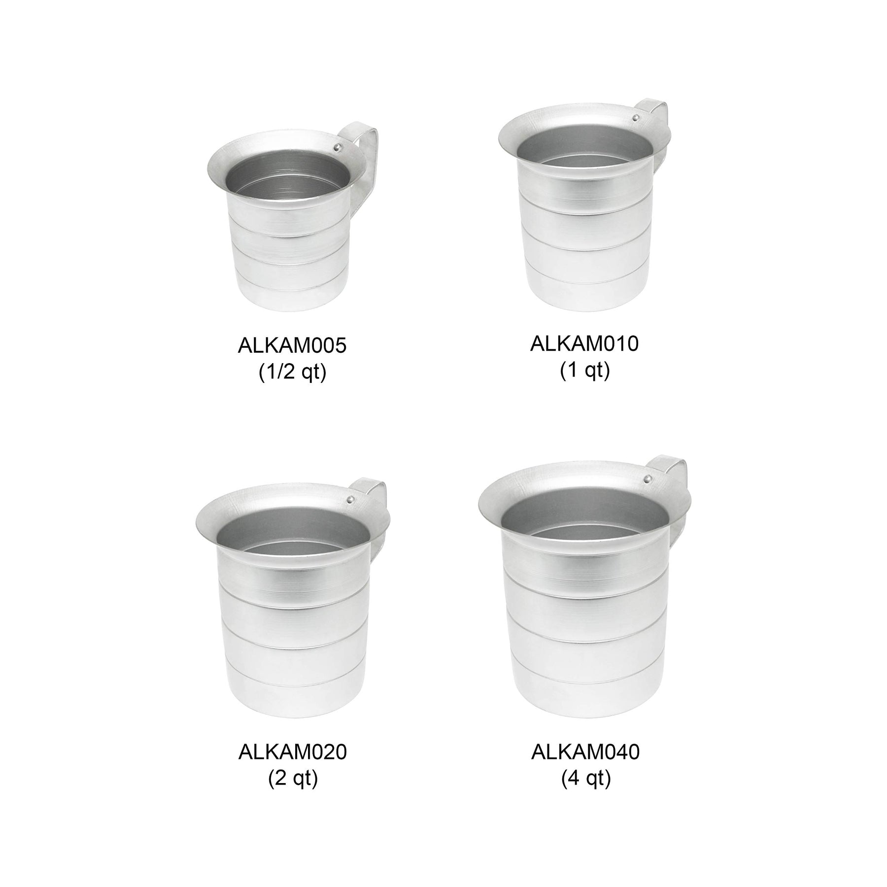 Thunder Group Liquid Measure, 1 Quart, Silver view 4