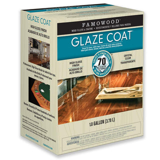 FamoWood 5050110 Glaze Coat Kit - Gallon Clear