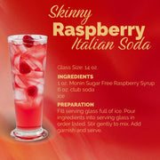 Monin - Sugar Free Raspberry Syrup, Sweet and Tart, Great for Cocktails and Lemonades, Gluten-Free, Non-GMO (750 ml) view 5