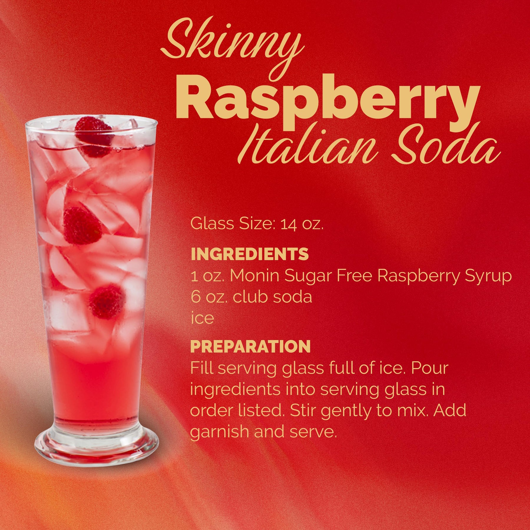Monin - Sugar Free Raspberry Syrup, Sweet and Tart, Great for Cocktails and Lemonades, Gluten-Free, Non-GMO (750 ml) view 5