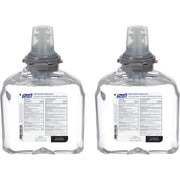 Purell Advanced Hand Sanitizer Foam, Clean Scent, 1200 mL Hand Sanitizer Foam Refill for Purell TFX Touch-Free Dispenser (Pack of 2) - 5392-02