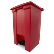 Rubbermaid Commercial Products Legacy Step-On Trash Can/Container, 12-Gallon, Red, Hands-Free Sanitary Use Garbage Can for Medical Waste in Hospitals/Lab/Emergency/Patient Rooms view 3