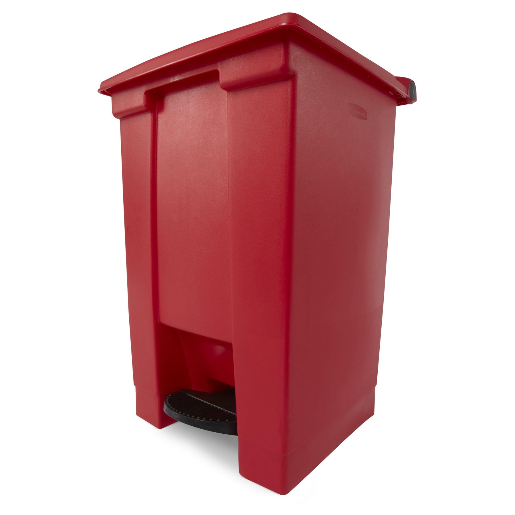 Rubbermaid Commercial Products Legacy Step-On Trash Can/Container, 12-Gallon, Red, Hands-Free Sanitary Use Garbage Can for Medical Waste in Hospitals/Lab/Emergency/Patient Rooms view 3
