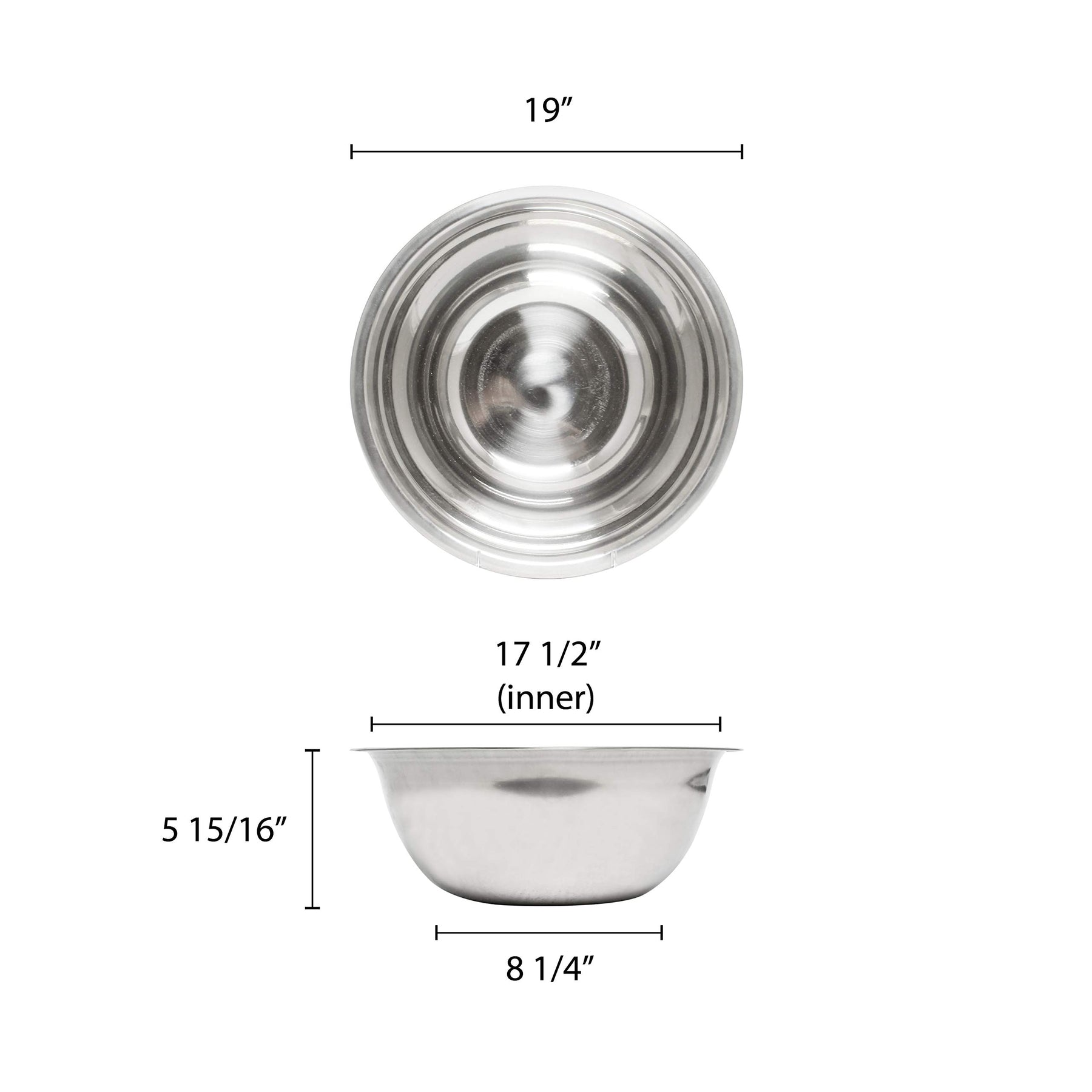 Thunder Group Mixing Bowl, 20-Quart view 2