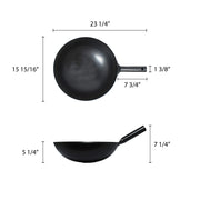 Thunder Group Japanese Wok, 16-Inch view 2
