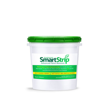 Smart Strip Advanced Paint Remover, for Removal of Acrylic, Latex, Oil & Water-Based Coatings, Non-Caustic Formula, Indoor/Outdoor, Contractor & DIY Friendly, 1 Gallon