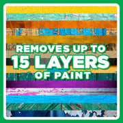 Smart Strip Advanced Paint Remover, for Removal of Acrylic, Latex, Oil & Water-Based Coatings, Non-Caustic Formula, Indoor/Outdoor, Contractor & DIY Friendly, 1 Gallon view 5