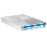 Ateco Aluminum Cake Pan, Rectangle, 12- by 18- by 2-Inches, Silver