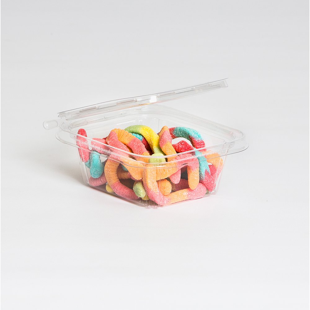 INLINE PLASTICS CORP Safe T Fresh Food Container 12Oz Peteclr, 240 CS
