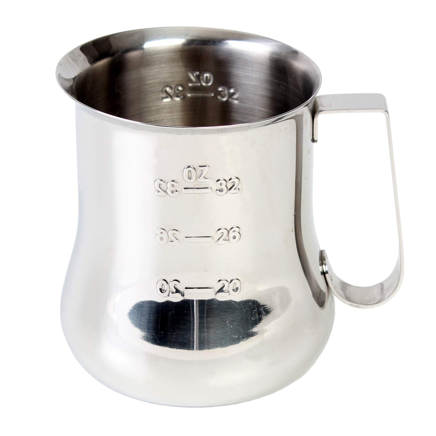 Thunder Group SLMP0040 Expresso Milk Pitcher 40 Oz. Capacity Engraved Measuring Scale