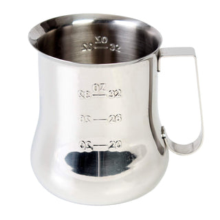 Thunder Group SLMP0040 Expresso Milk Pitcher 40 Oz. Capacity Engraved Measuring Scale