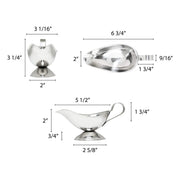 Thunder Group 5 oz gravy boat, comes in each view 2