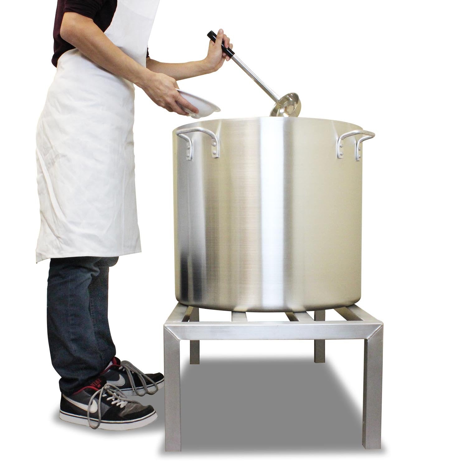 Thunder Group ALSKSP012 Stock Pot 120 Qt 22" Dia. X 19-3/8"H view 4