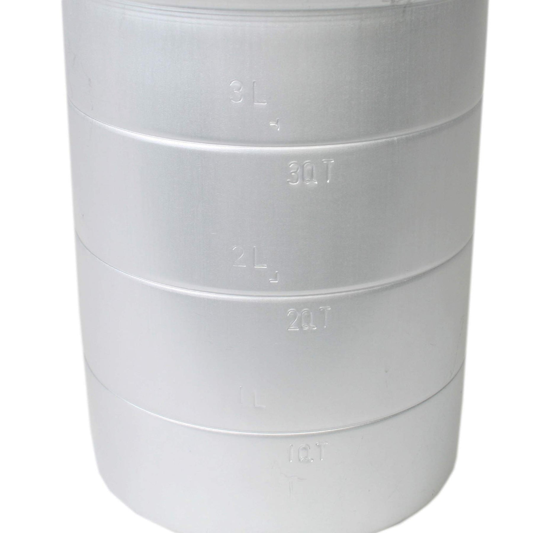 Thunder Group Liquid Measure, 4 Quart, Silver view 3