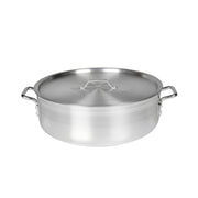 Thunder Group 30 Quart Aluminum Braiser with Lid