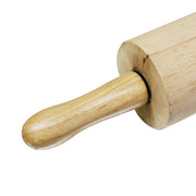 Thunder Group WDRNP015 Rolling Pin 15" 3-1/4" Dia. Barrel view 3