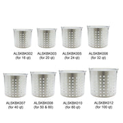 Thunder Group 100 quart Aluminum steamer basket for stock pot, comes in each view 5