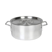 Thunder Group 12 Quart Aluminum Braiser with Lid