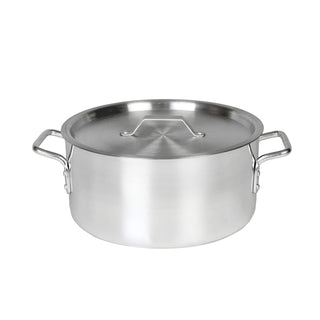 Thunder Group 12 Quart Aluminum Braiser with Lid