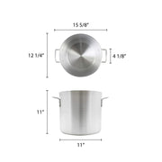 Thunder Group 20 Quart Aluminum Stock Pot view 2