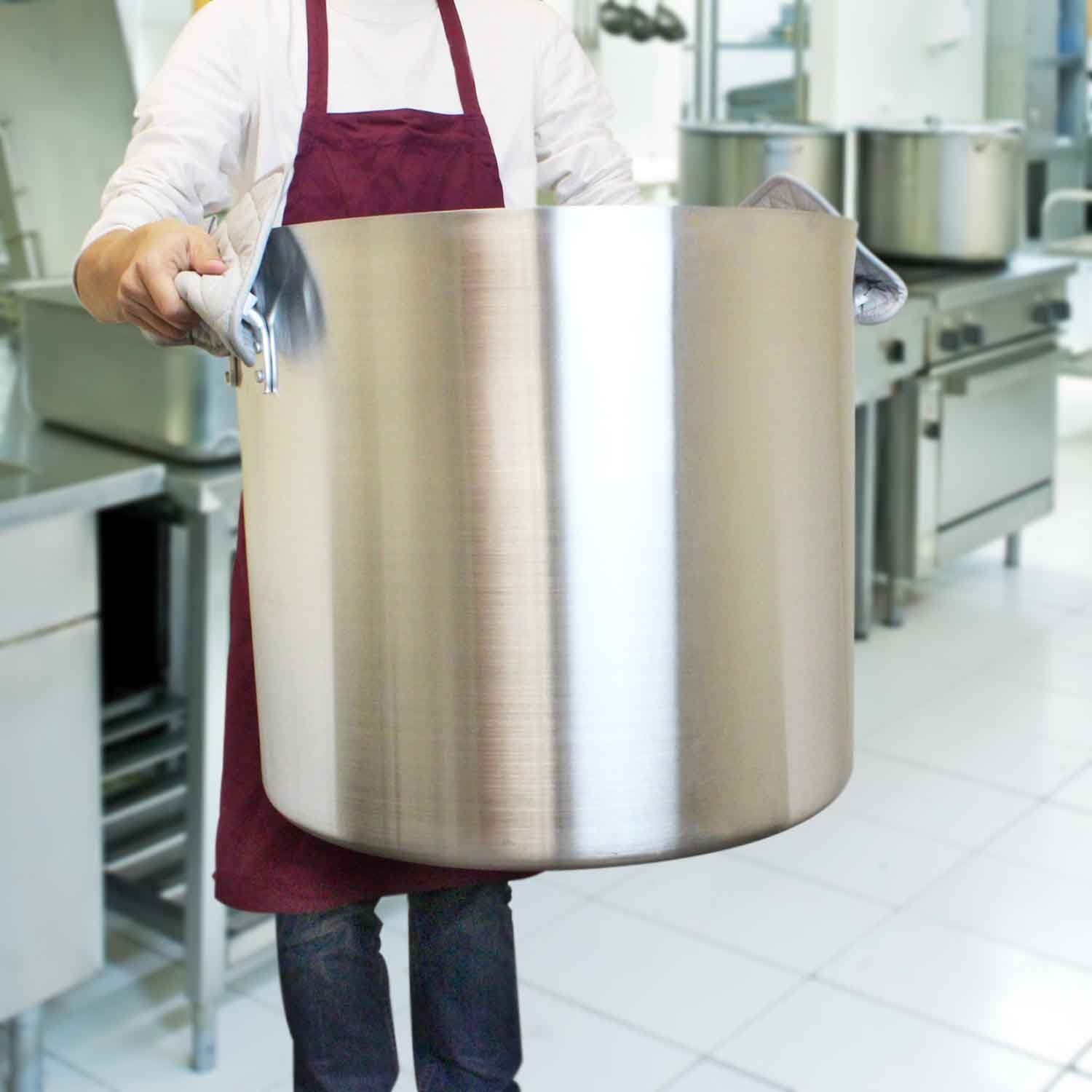 Thunder Group 100 Quart Aluminum Stock Pot view 5