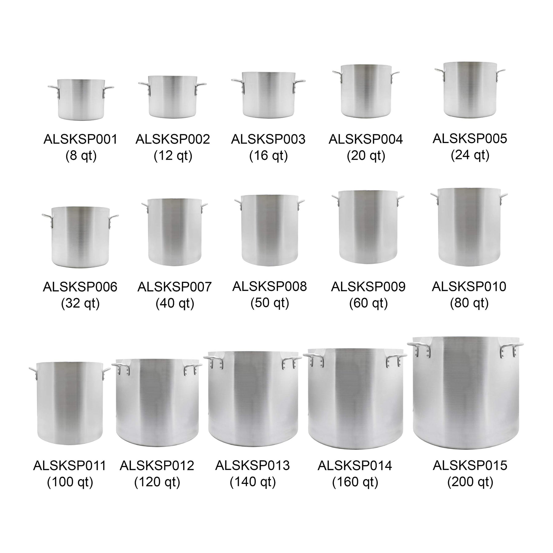 Thunder Group 100 Quart Aluminum Stock Pot view 6