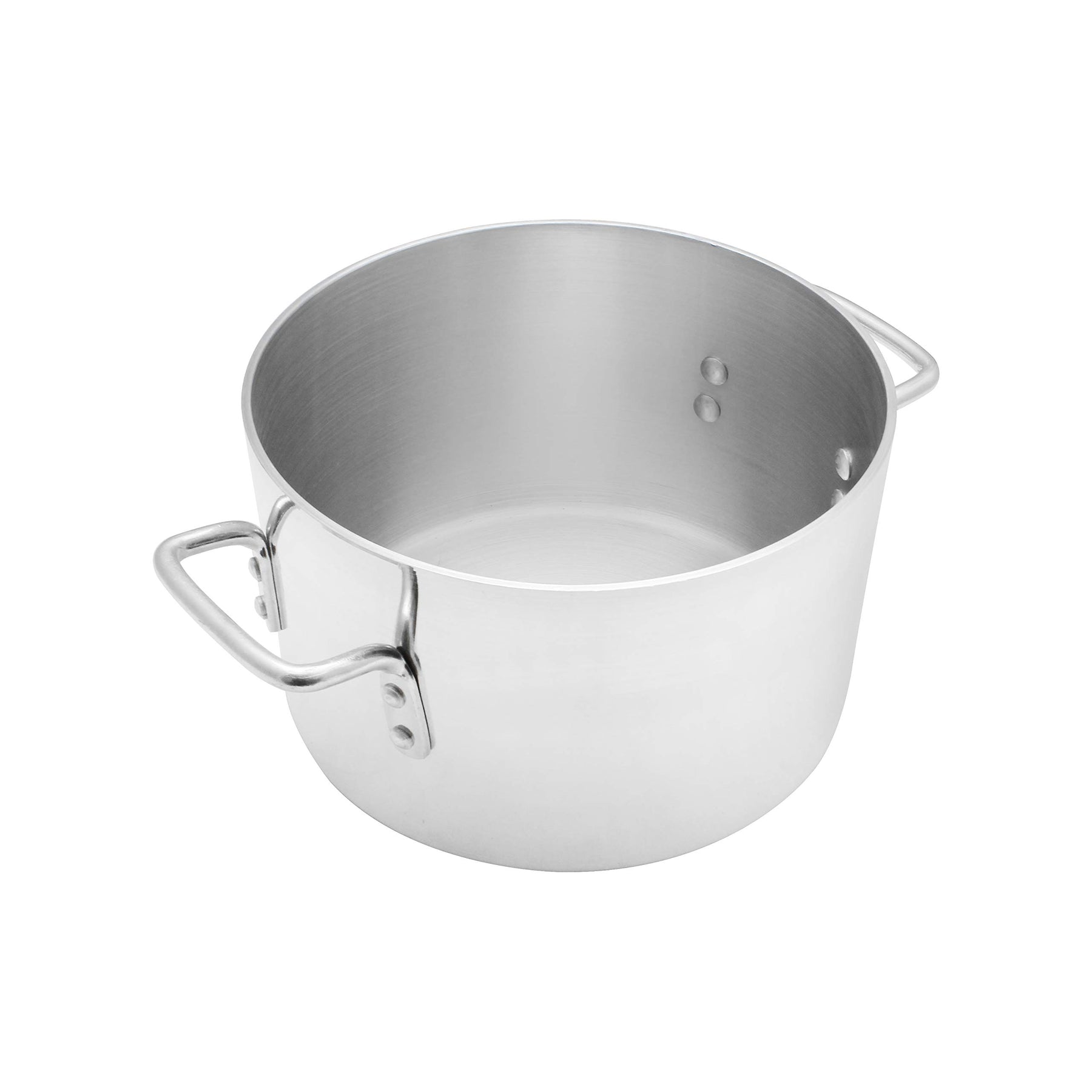 Thunder Group 14 quart Aluminum sauce pot mirror finish, comes in each view 4