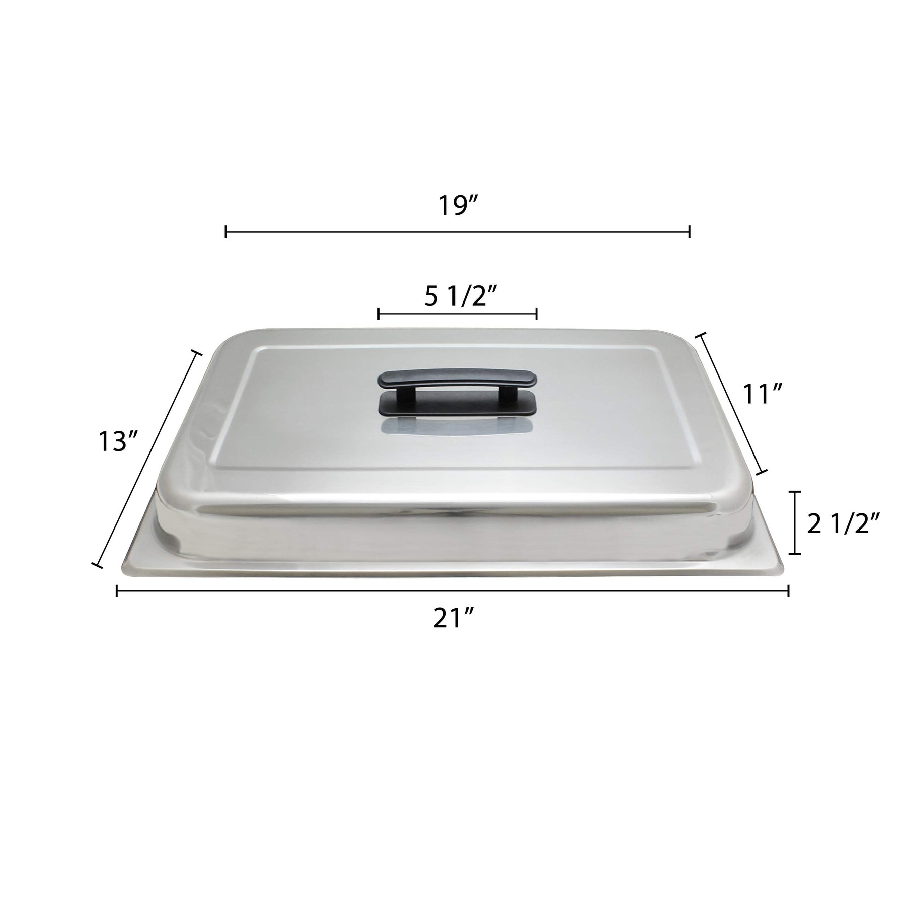 Thunder Group SLRCF112 Chafer Dome Cover Rectangular Lift-off view 2