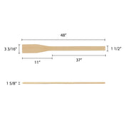 Thunder Group Wooden Mixing Paddle, 48-Inch view 2