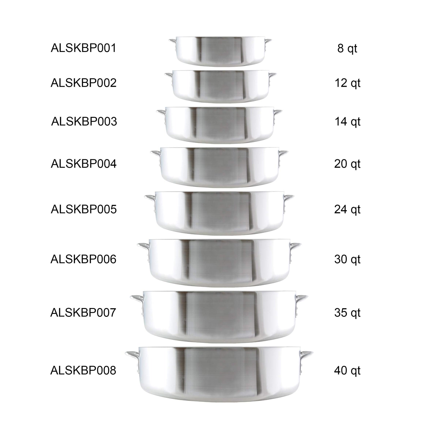 Thunder Group ALSKBP005 Brazier Pot 24 Quart Capacity With Cover view 5