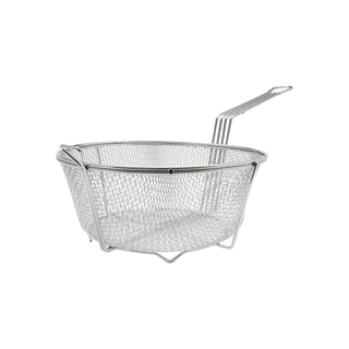 Thunder Group 14 Inch Fry Basket, Extra Large