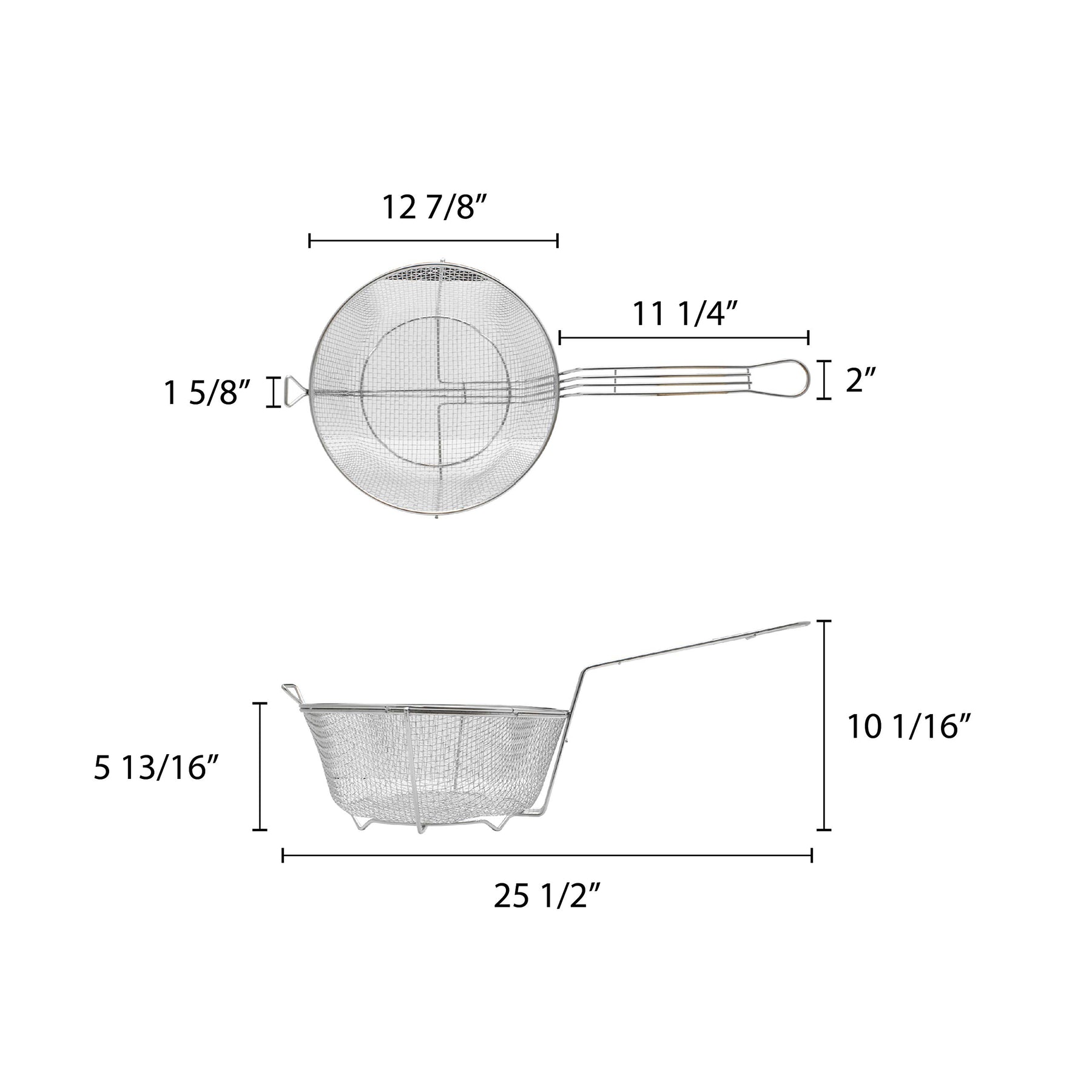 Thunder Group 14 Inch Fry Basket, Extra Large view 2