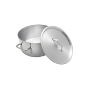 Thunder Group 14 Quart Aluminum Braiser with Lid view 4