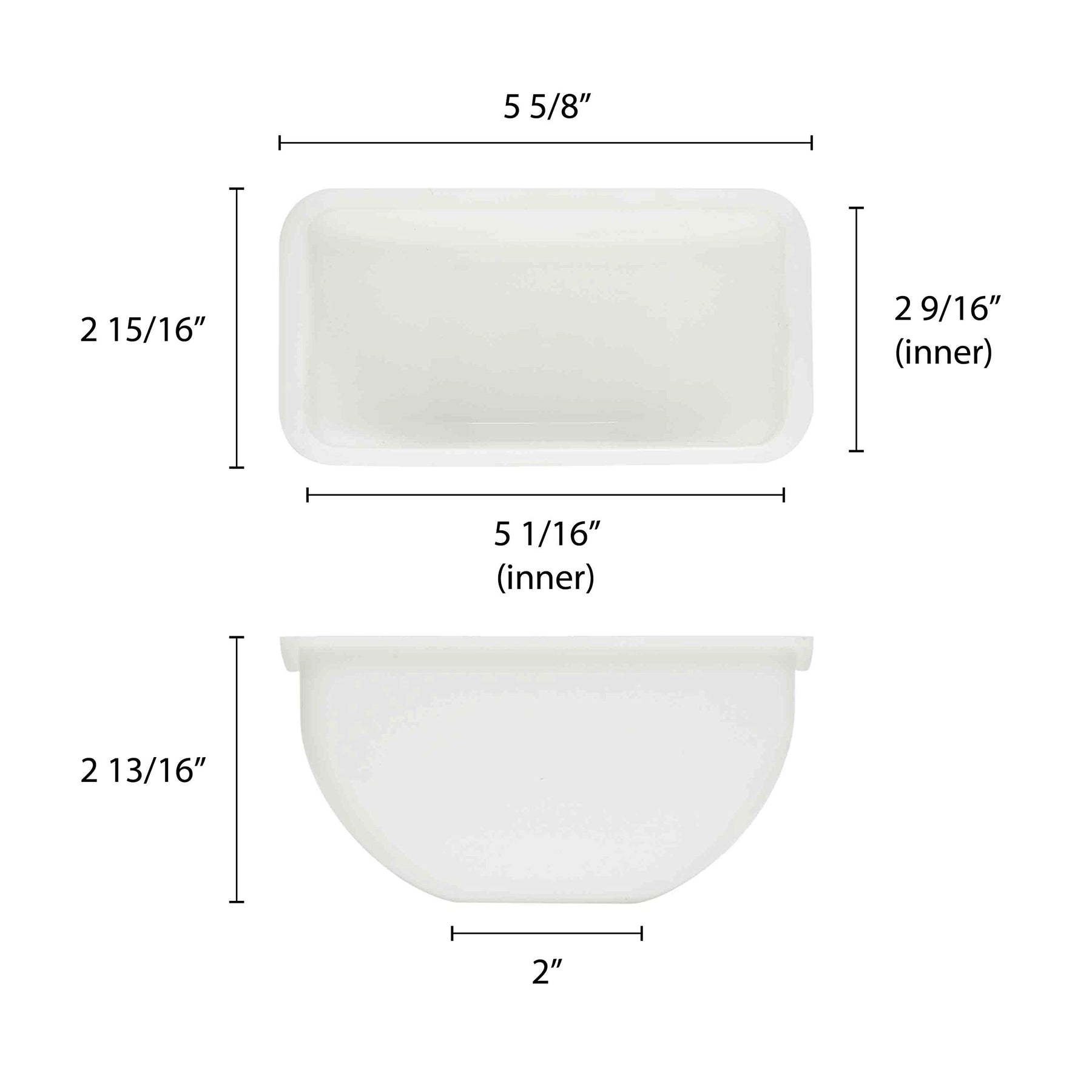 Thunder Group SLINS002 Bar Condiment Dispenser Replacement Inserts, 1-Pint view 2