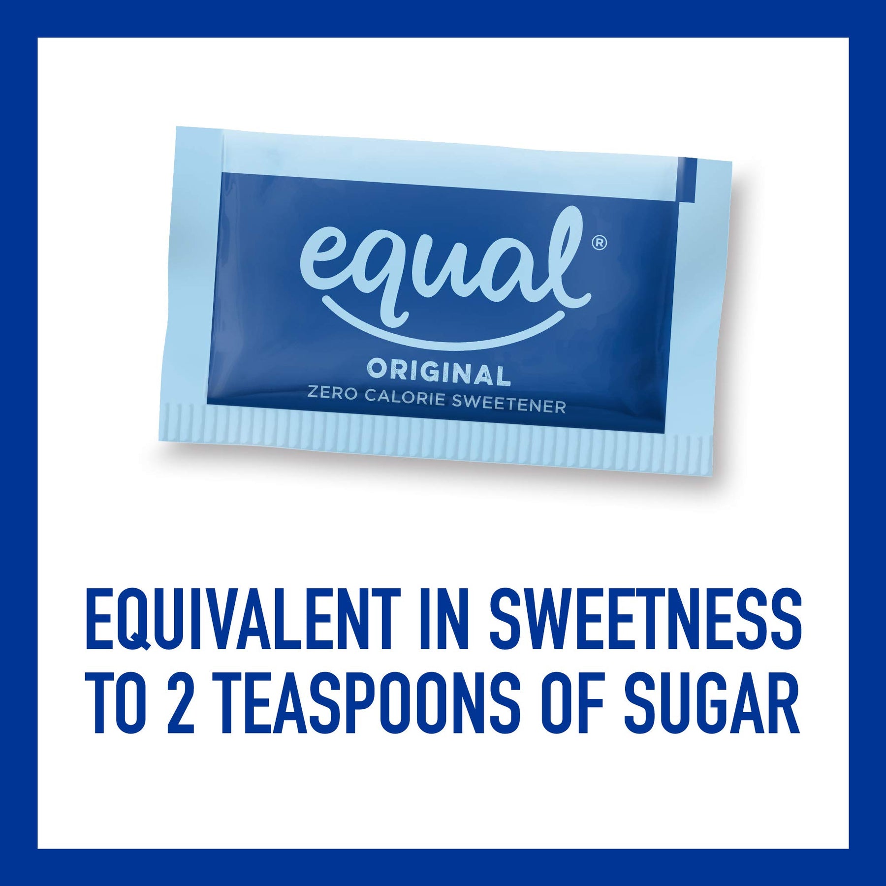 EQUAL 0 Calorie Sweetener, Aspartame and Acesulfame-K Sweetener Packets, Zero Calorie Sugar Alternative, Erythritol Free, 2000 Ct (Pack of 1) view 3