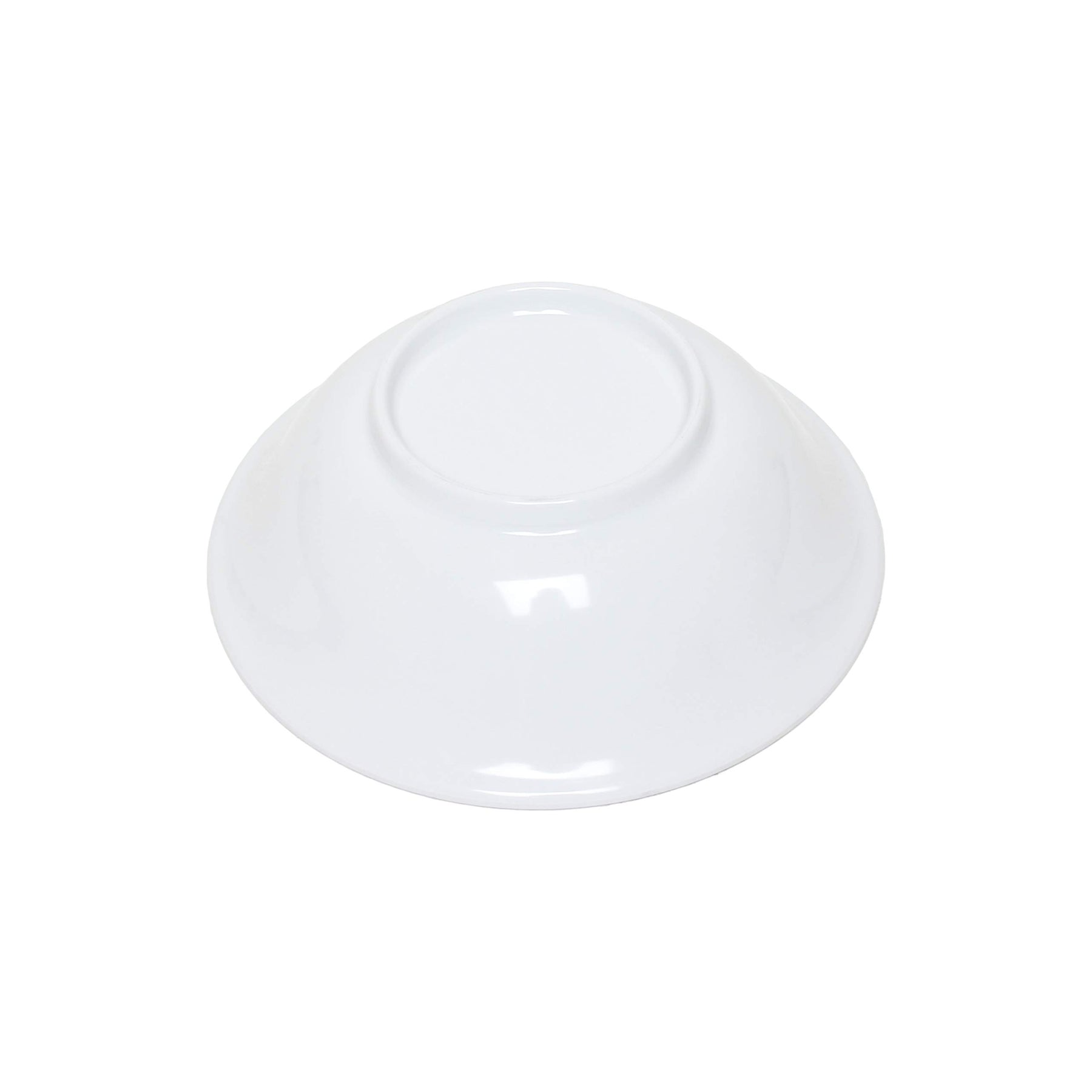 Thunder Group Nustone white melamine dinnerware collection 8 inch - 36 oz rimless bowl, comes in dozen view 4