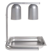 Nemco 6000A-2 Two Bulb Freestanding Heat Lamp - 120V view 4
