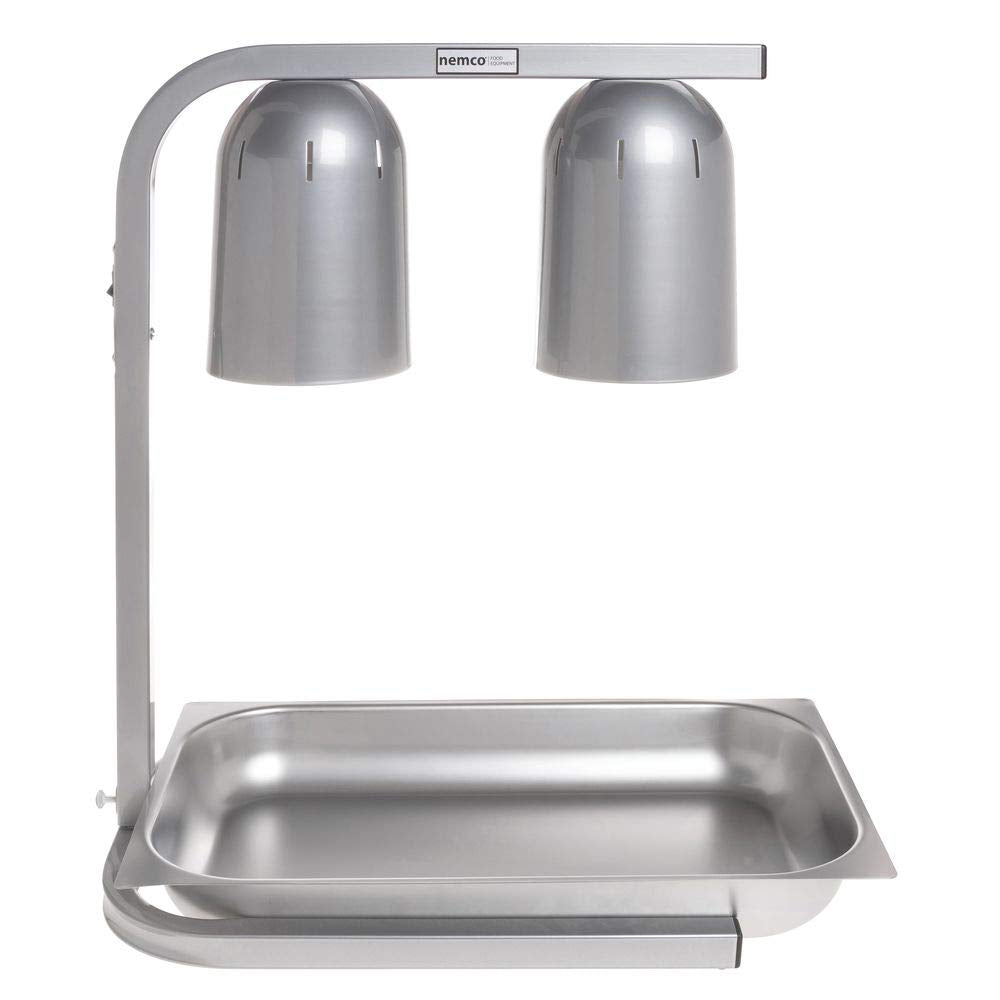 Nemco 6000A-2 Two Bulb Freestanding Heat Lamp - 120V view 4