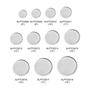 Thunder Group Coupe-Style Aluminum Pizza Tray, 8 Inch view 4