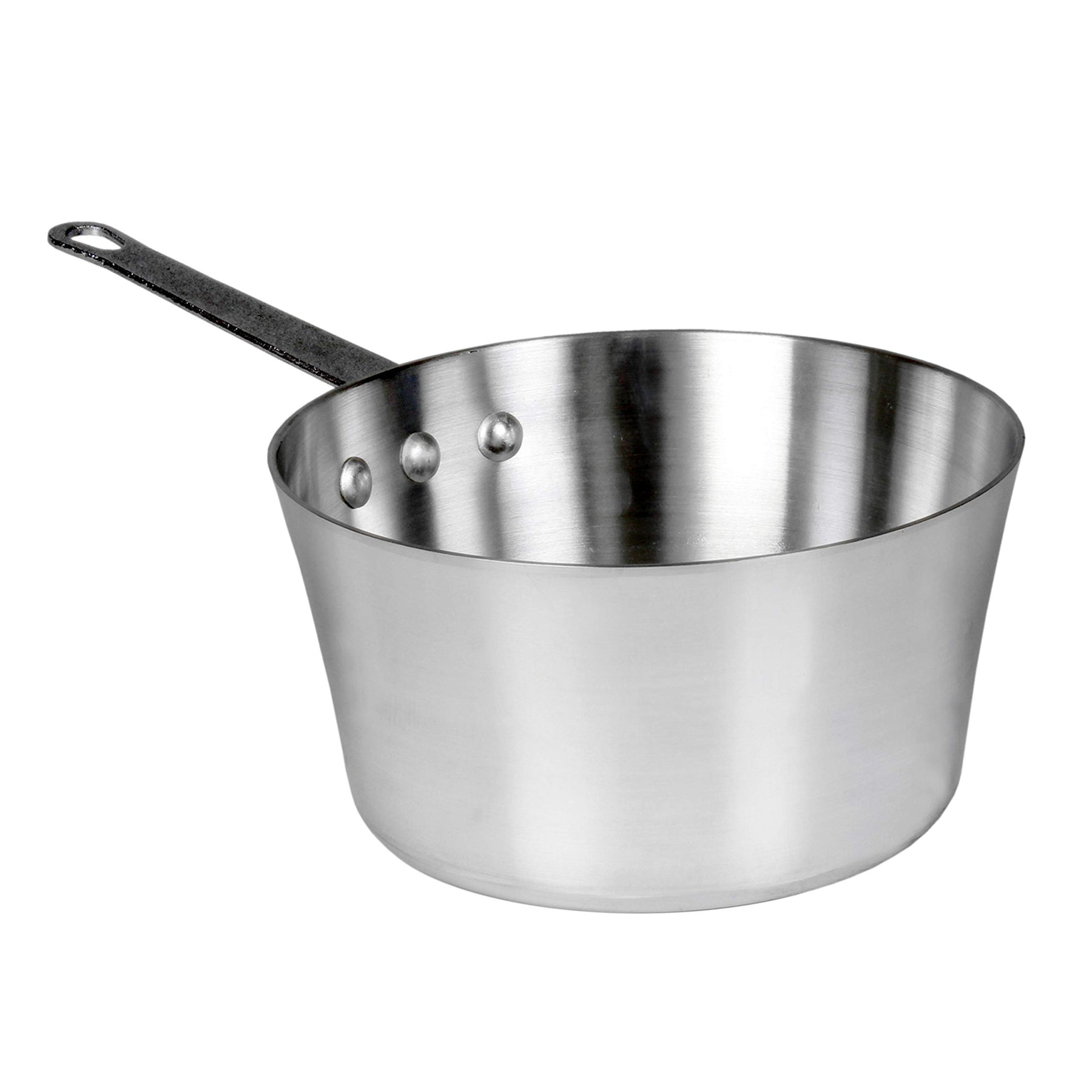 Thunder Group 7 quart Aluminum sauce pans mirror finish, comes in each