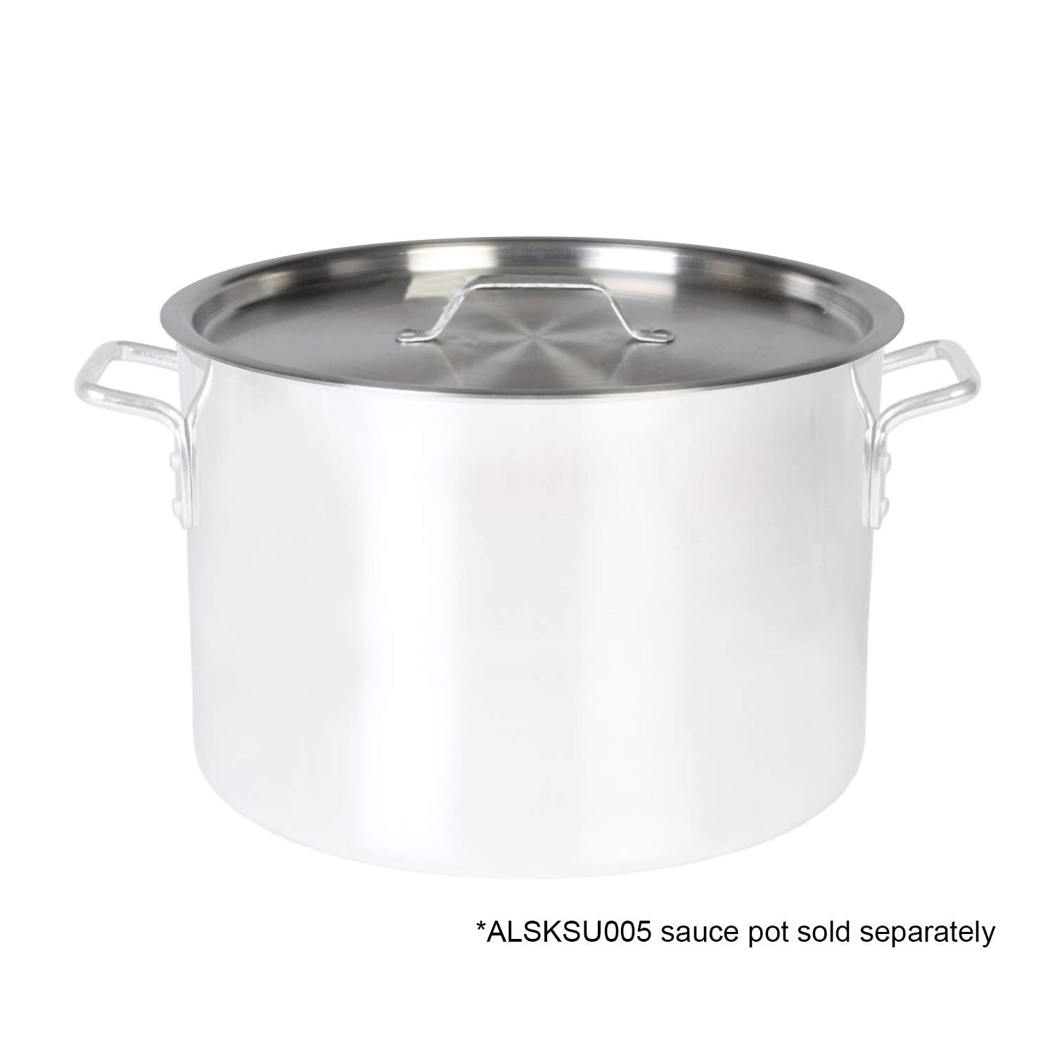 Thunder Group 5 quart Aluminum sauce pot lid, comes in each view 5