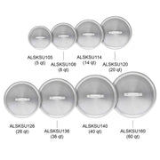 Thunder Group 40 qt Aluminum sauce pot lid, comes in each view 6