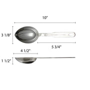 Thunder Group 1/2-Cup Heavy Duty Measuring Scoop, 10-Inch view 2