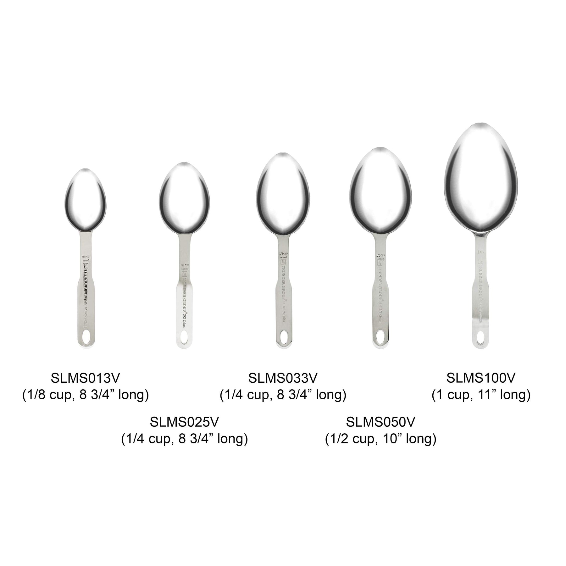 Thunder Group 1/2-Cup Heavy Duty Measuring Scoop, 10-Inch view 4