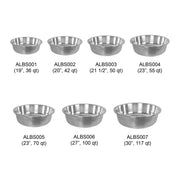 Thunder Group Aluminum Basin, 25-Inch Diameter by 7-Inch Height view 4